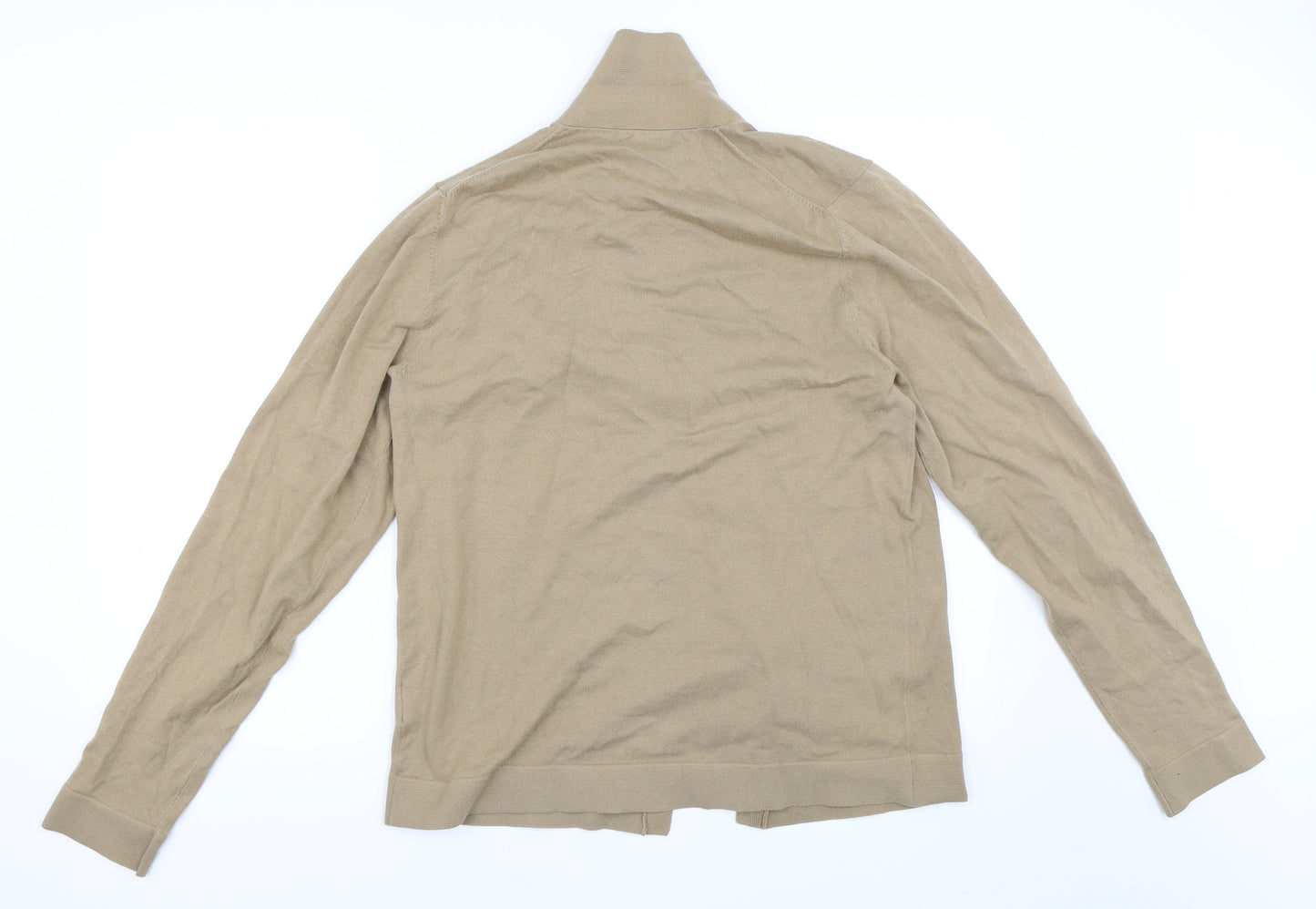 Nigel Hall Womens Beige   Cardigan Jumper Size L