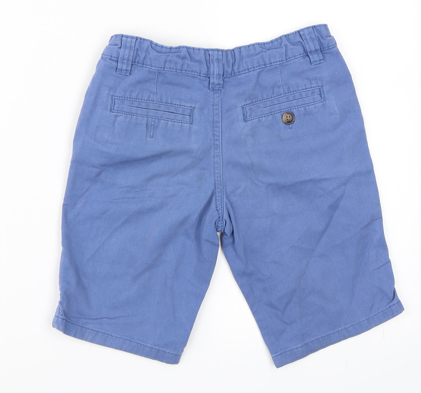 Primark Boys Blue   Chino Shorts Size 6-7 Years