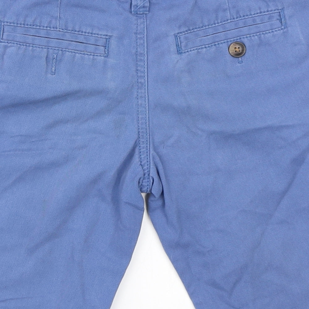 Primark Boys Blue   Chino Shorts Size 6-7 Years