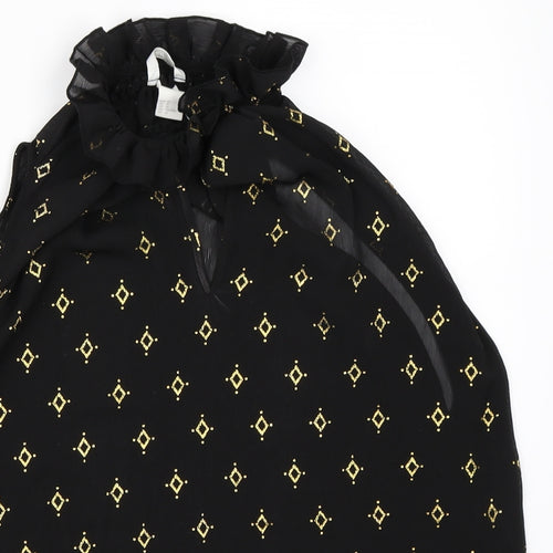 H&M Womens Black   Basic Blouse Size 40