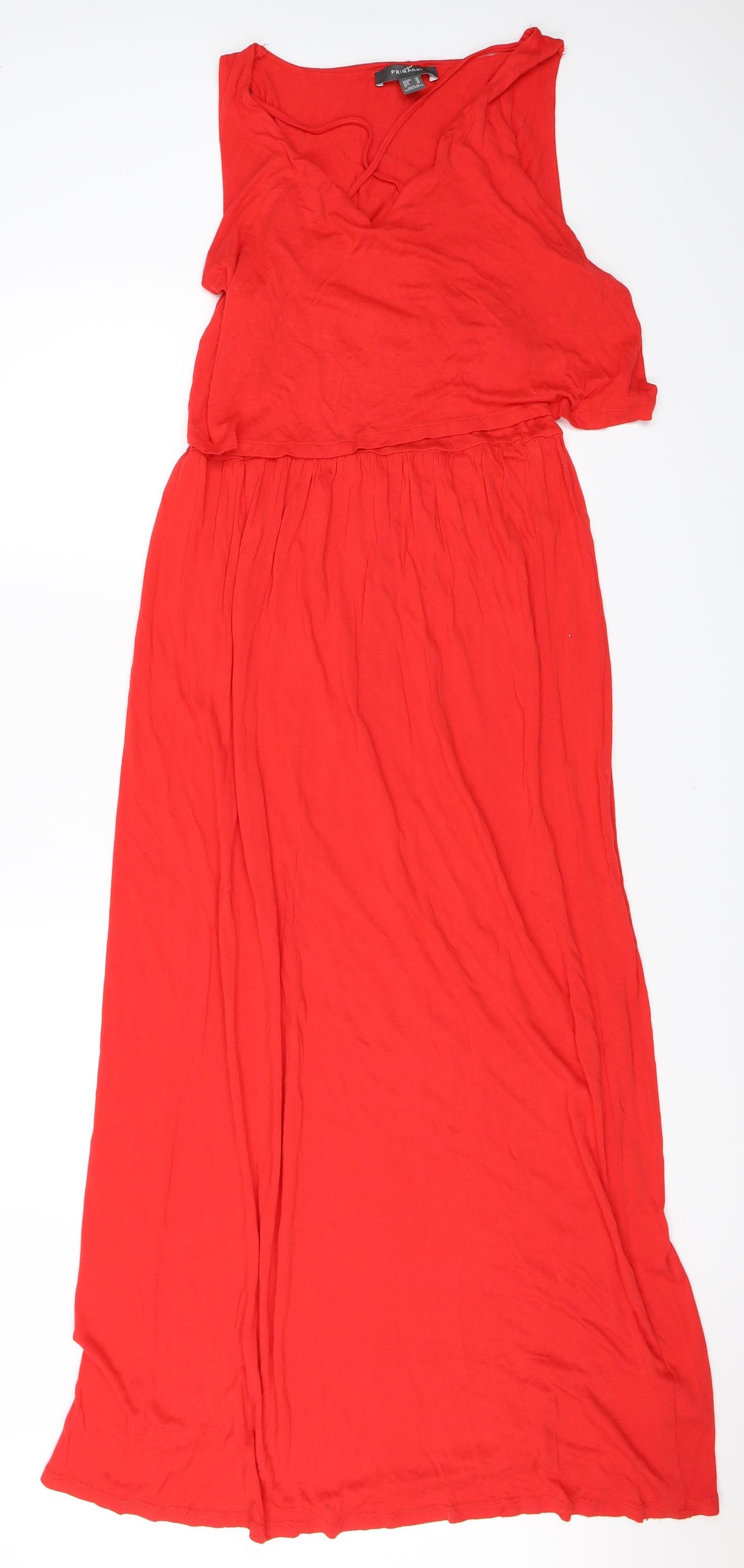 Primark Womens Red   Maxi  Size 14