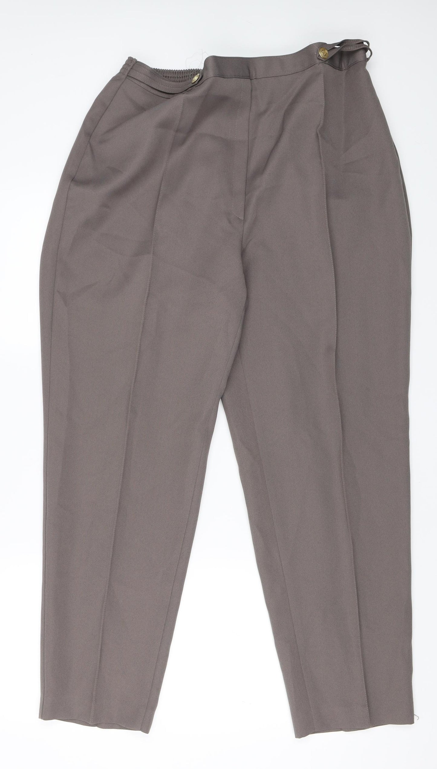 Canda Womens Grey   Trousers  Size 22 L28 in