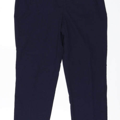 New Look Womens Blue   Trousers  Size 8 L26 in