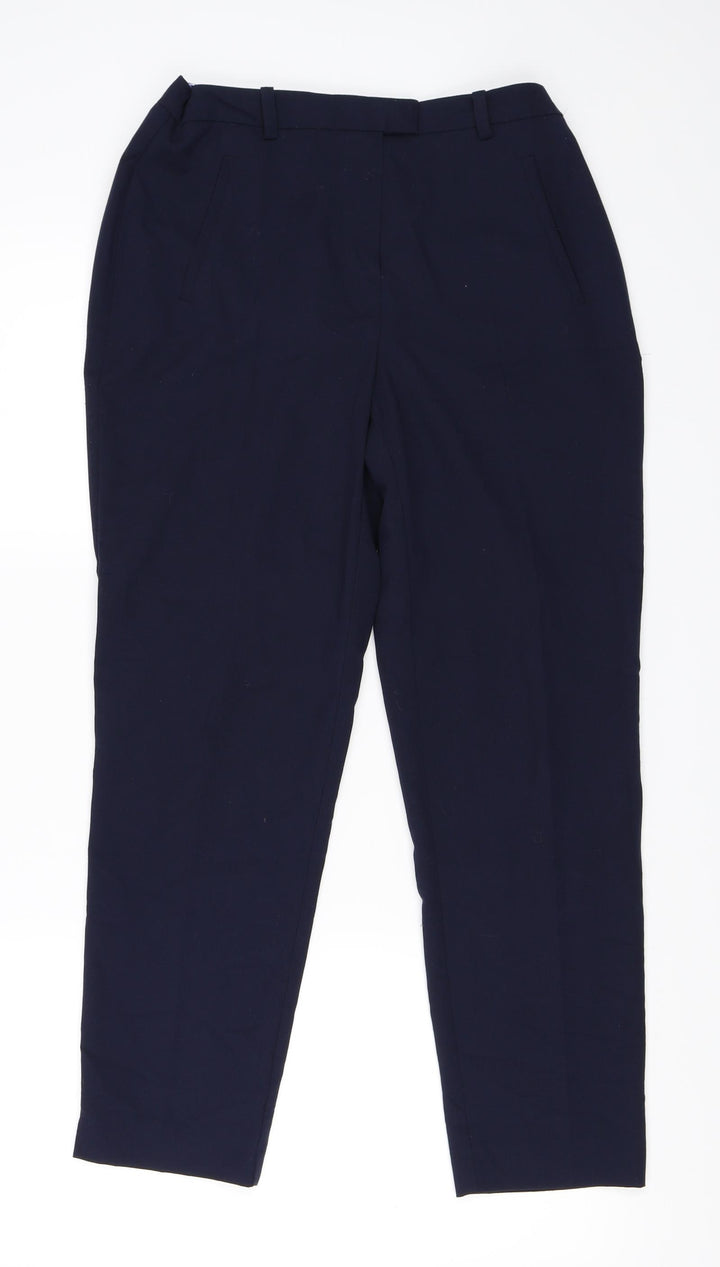 New Look Womens Blue Trousers Size 8 L26 in