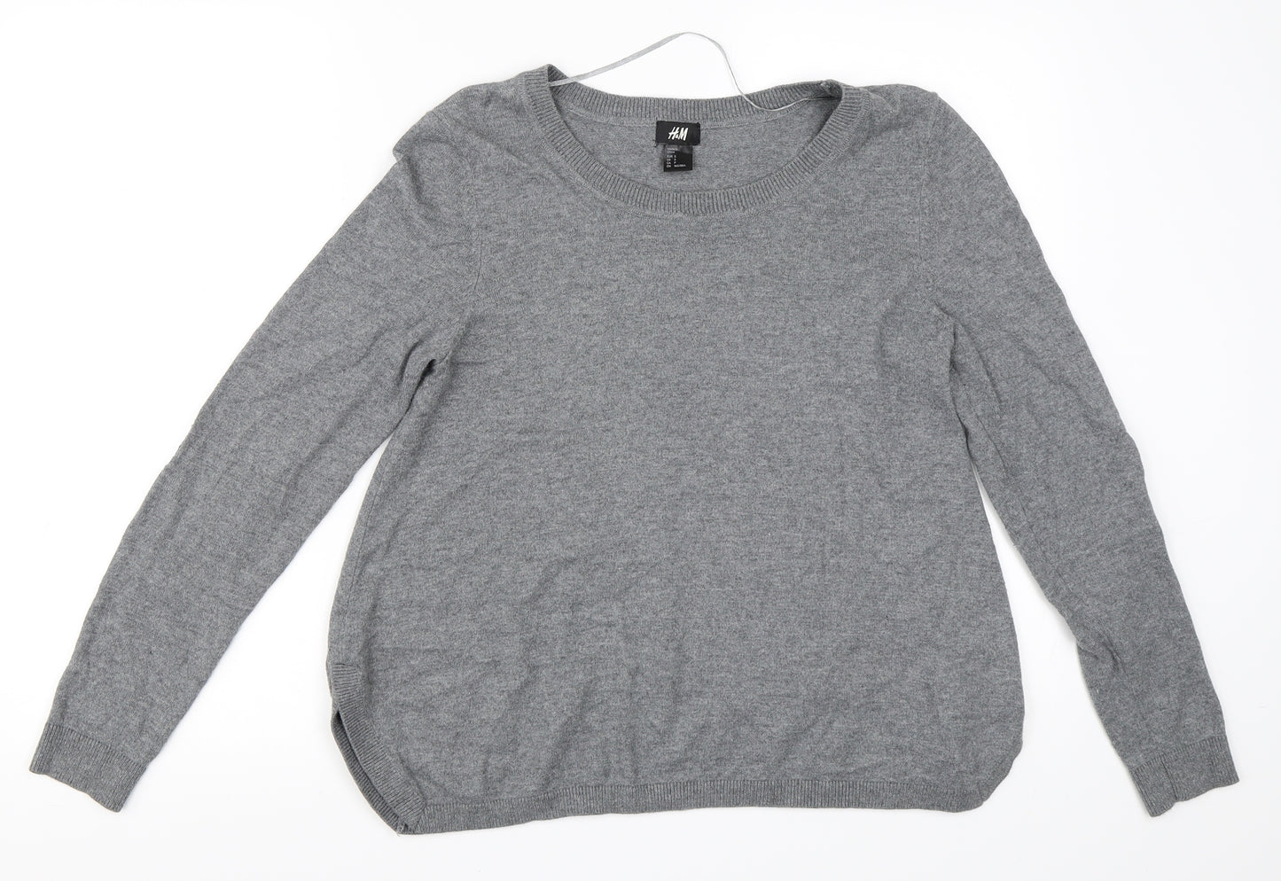 H&M Womens Grey   Pullover Jumper Size S