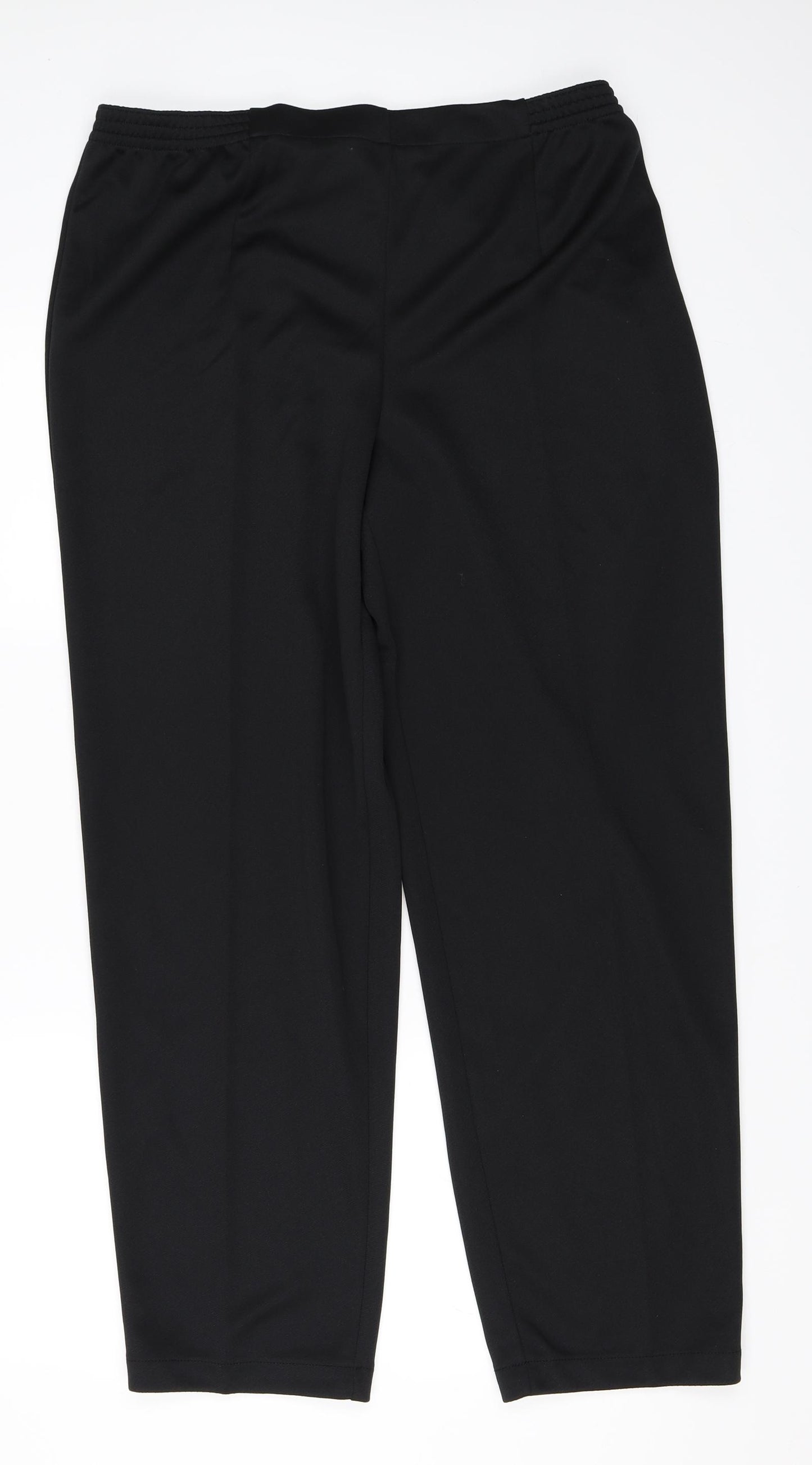Damart Womens Black   Trousers  Size 20 L29 in