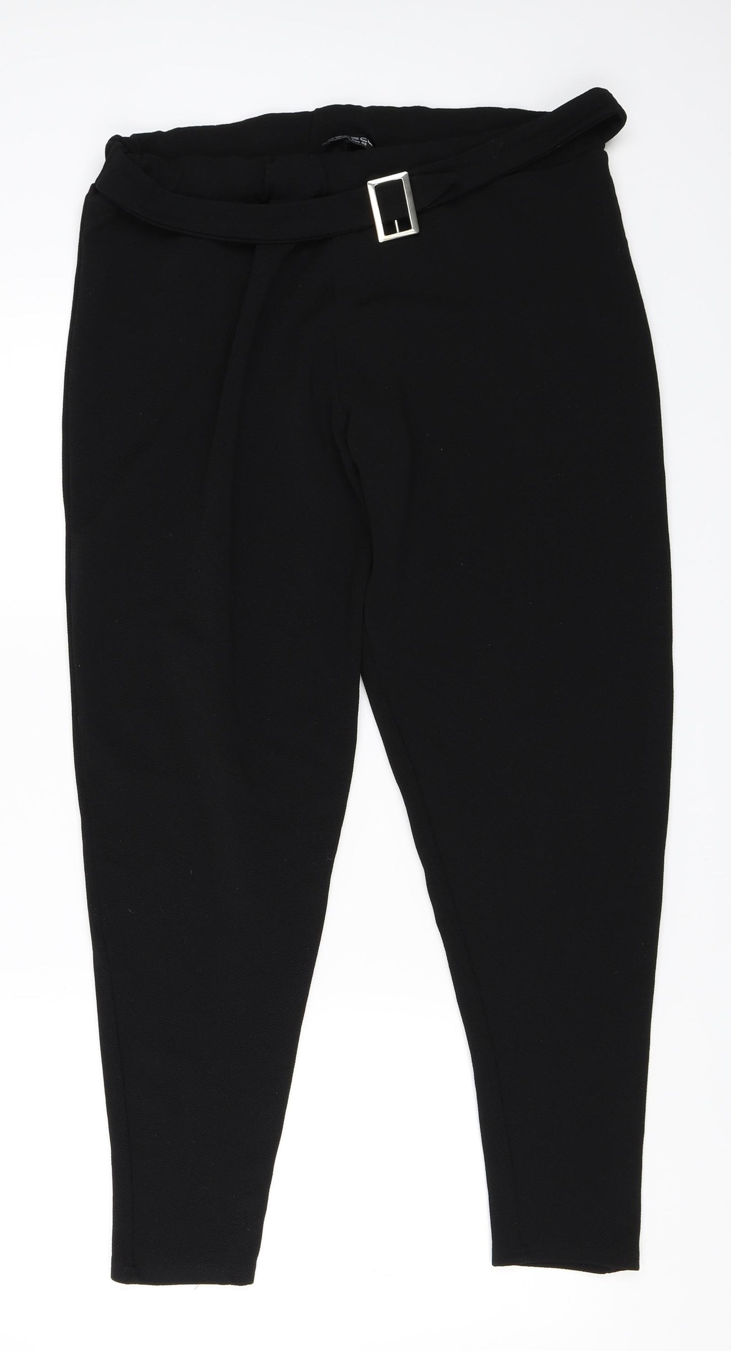Select Womens Black   Trousers  Size 18 L27 in