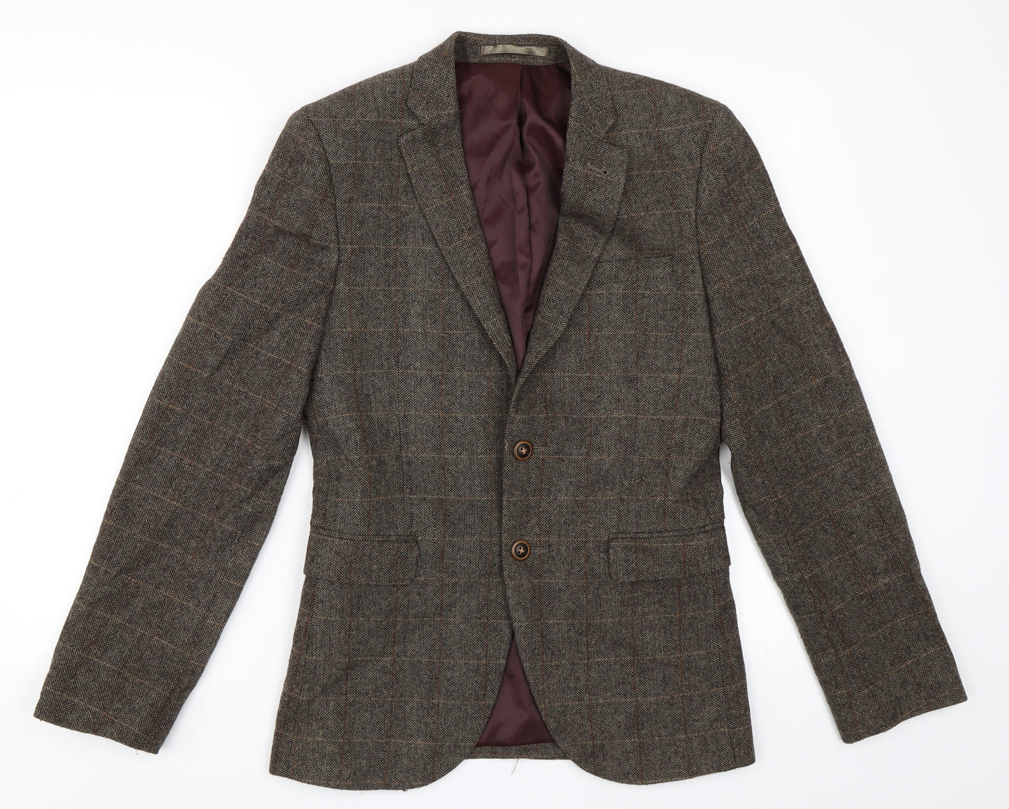 Cedar Wood State Mens Brown   Jacket Blazer Size XS