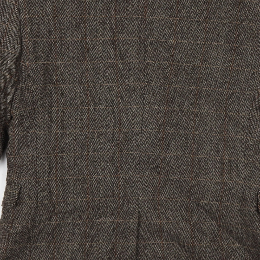 Cedar Wood State Mens Brown   Jacket Blazer Size XS