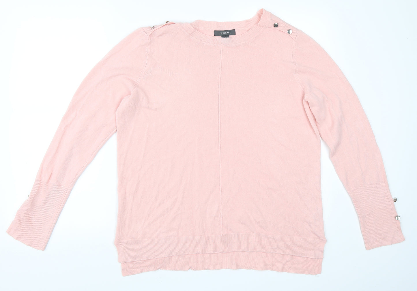 Priamark Womens Pink   Pullover Jumper Size L