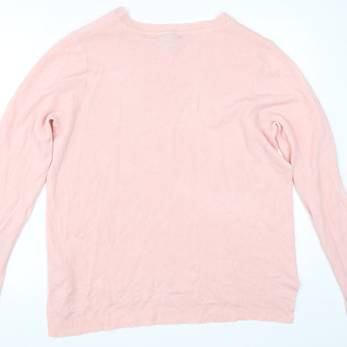 Priamark Womens Pink   Pullover Jumper Size L