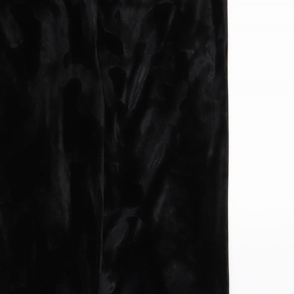 Preworn Womens Black Polka Dot  Trousers   L30 in