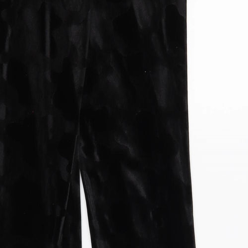 Preworn Womens Black Polka Dot  Trousers   L30 in