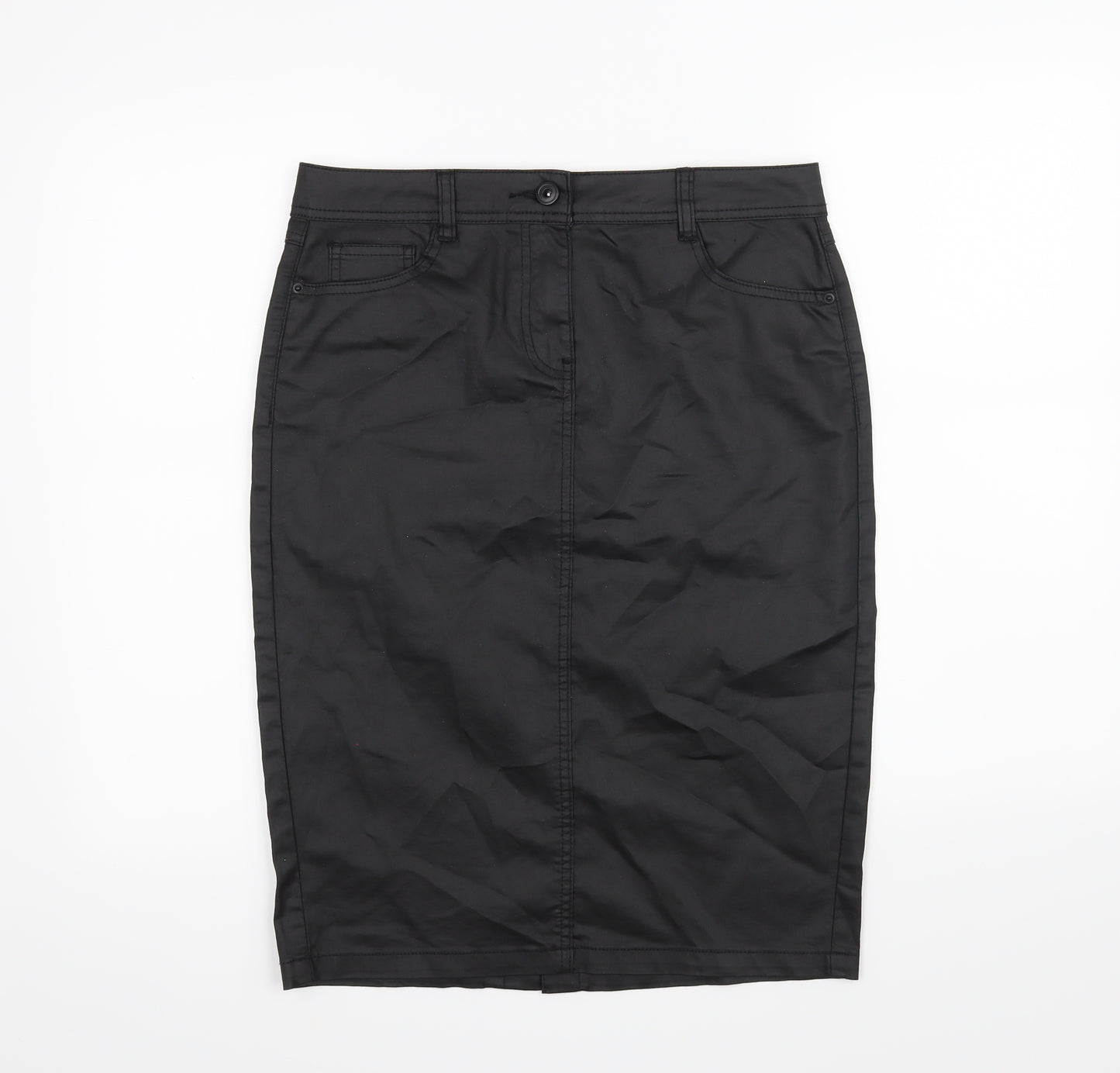 TU Womens Black   Straight & Pencil Skirt Size 10