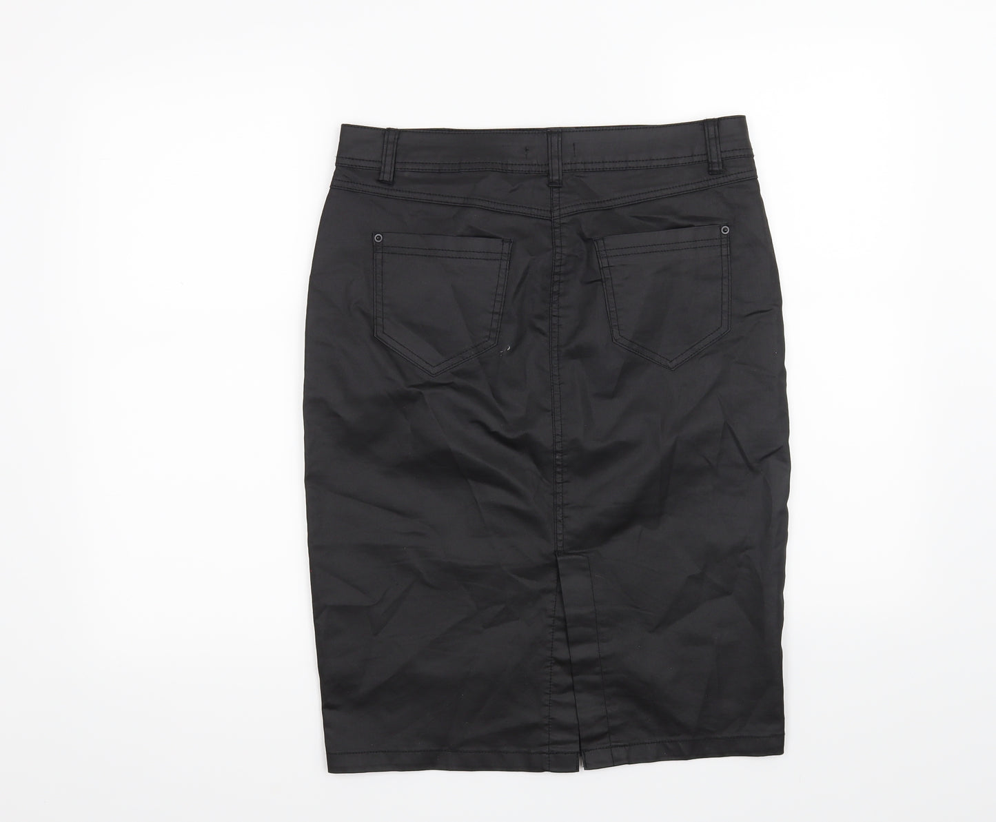 TU Womens Black   Straight & Pencil Skirt Size 10