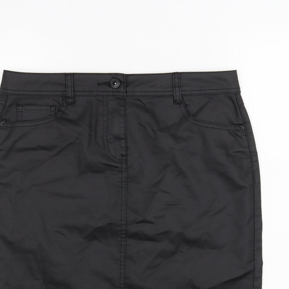 TU Womens Black   Straight & Pencil Skirt Size 10