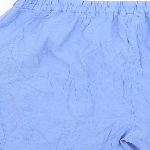 Sara Neal Womens Blue   Culotte Shorts Size 22