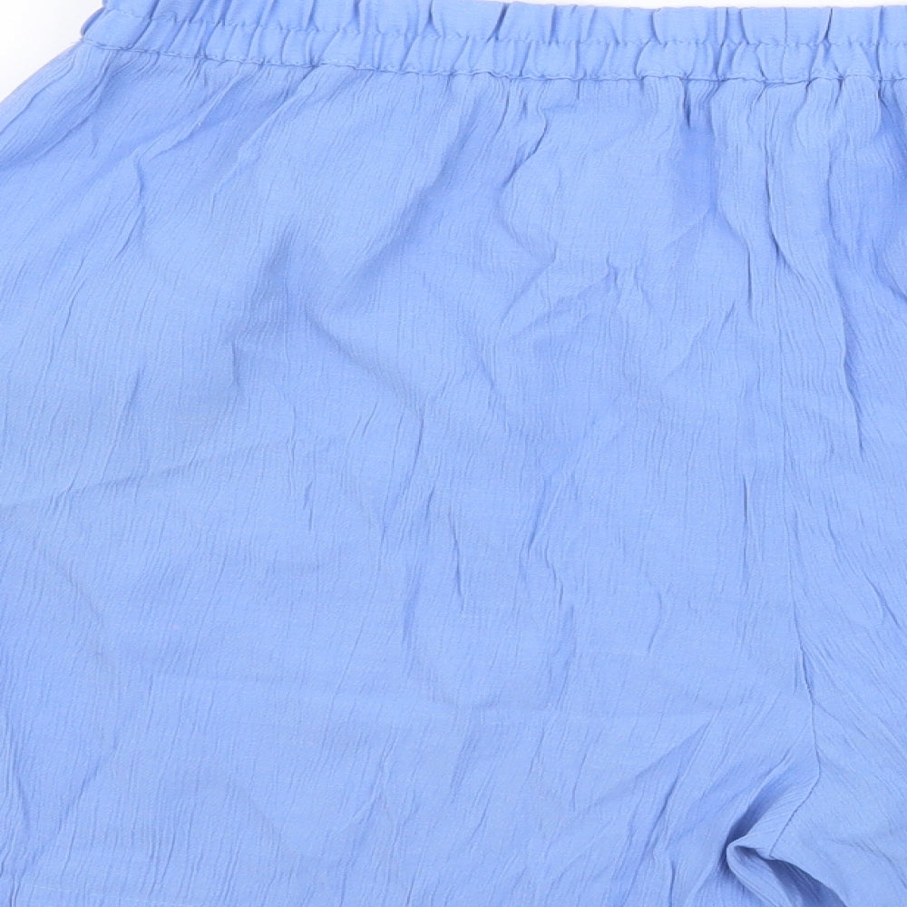 Sara Neal Womens Blue   Culotte Shorts Size 22