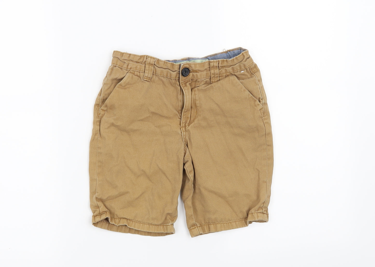 Denim CO Boys Brown   Chino Shorts Size 7-8 Years