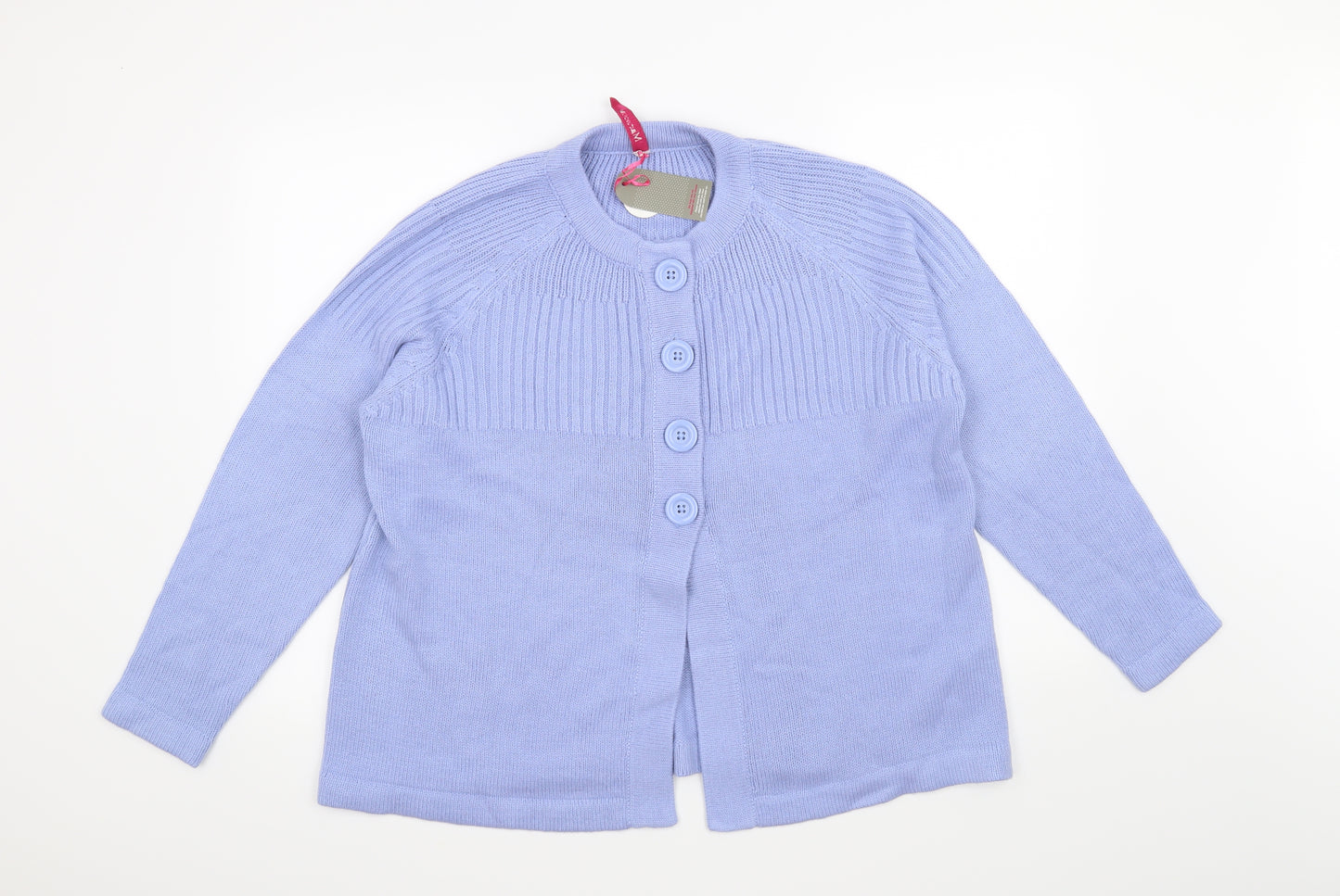 Marisota Womens Blue   Cardigan Jumper Size 16