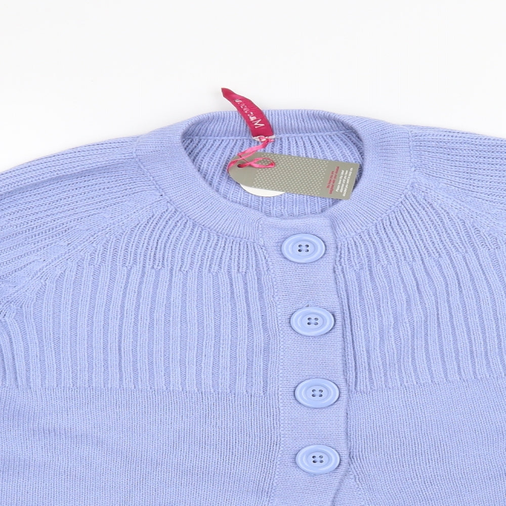 Marisota Womens Blue   Cardigan Jumper Size 16