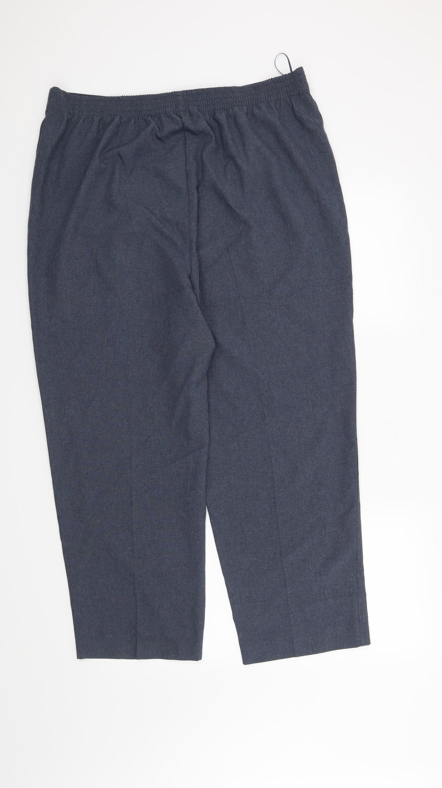 Bonmarché Womens Blue   Trousers  Size 18 L27 in