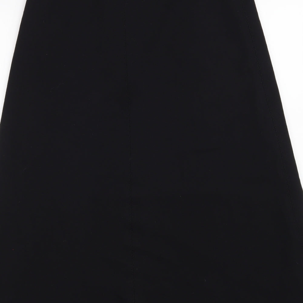 Marks and Spencer Womens Black   A-Line Skirt Size 12