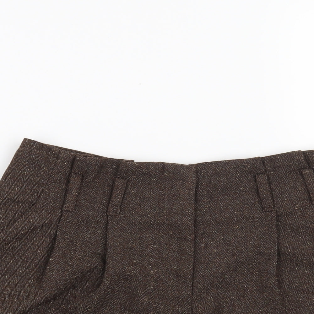FOREVER 21 Womens Brown   Hot Pants Shorts Size XS