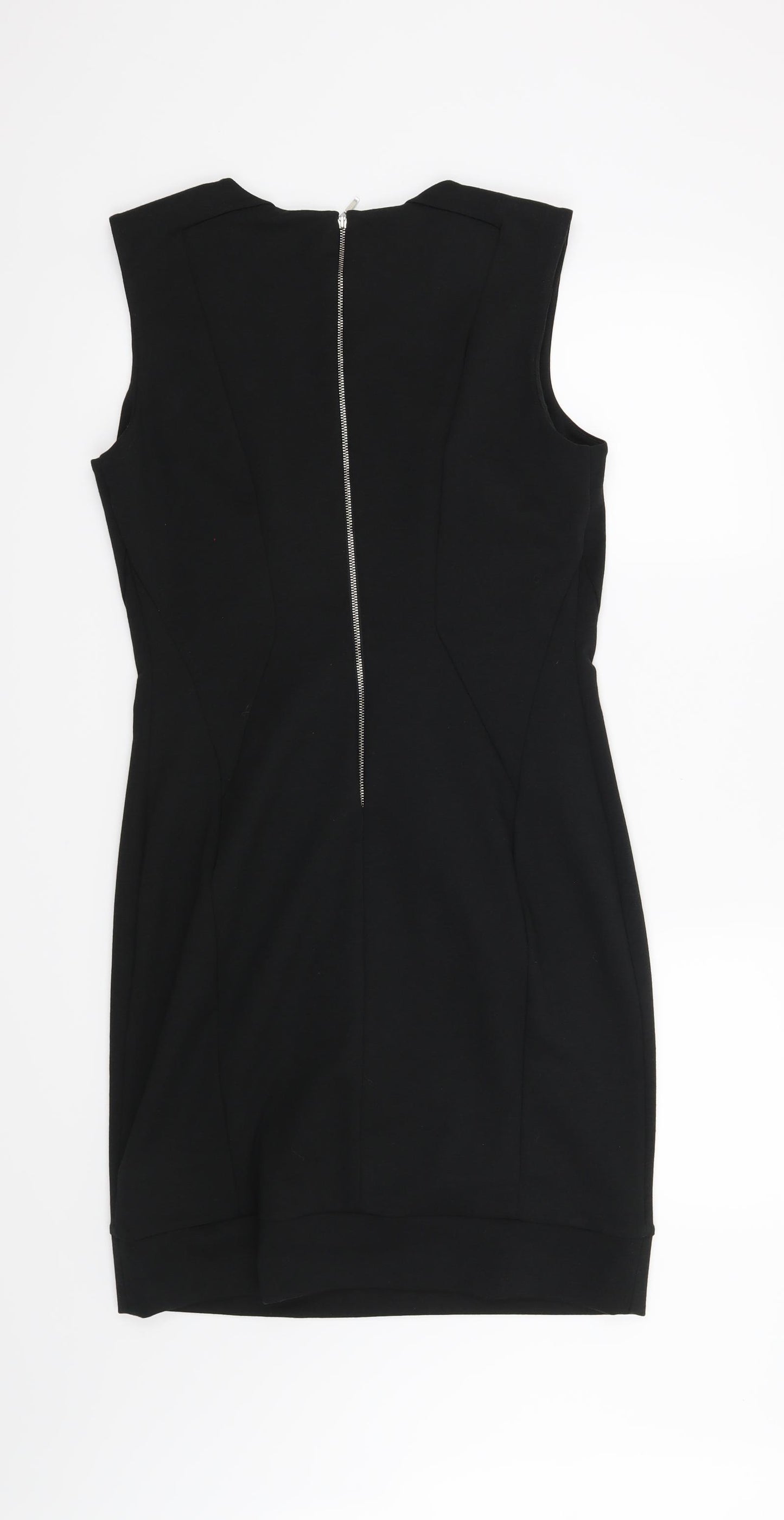 Limited Collection Womens Black Geometric  Shift  Size 14