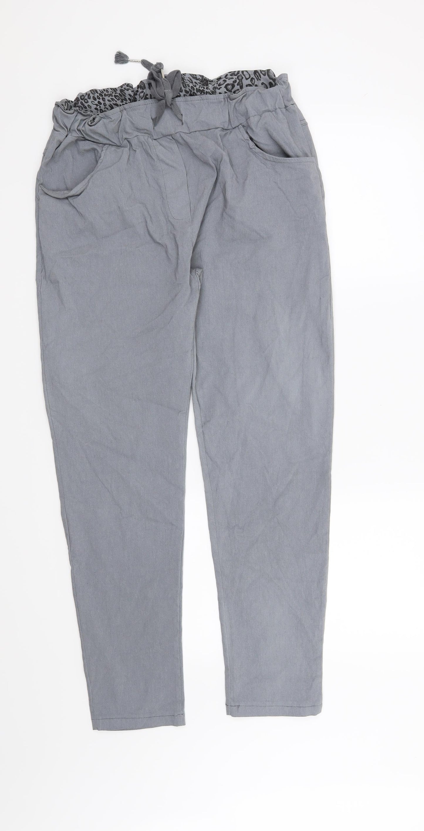 Preworn Womens Grey   Trousers  Size L L28 in