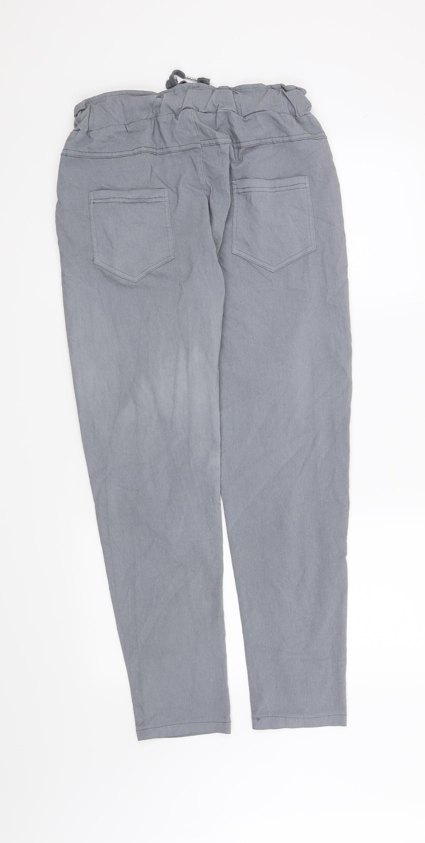 Preworn Womens Grey   Trousers  Size L L28 in