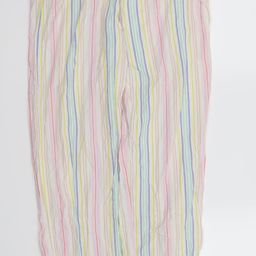Gap Womens White Striped  Trousers  Size S L30 in