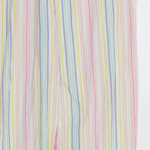 Gap Womens White Striped  Trousers  Size S L30 in