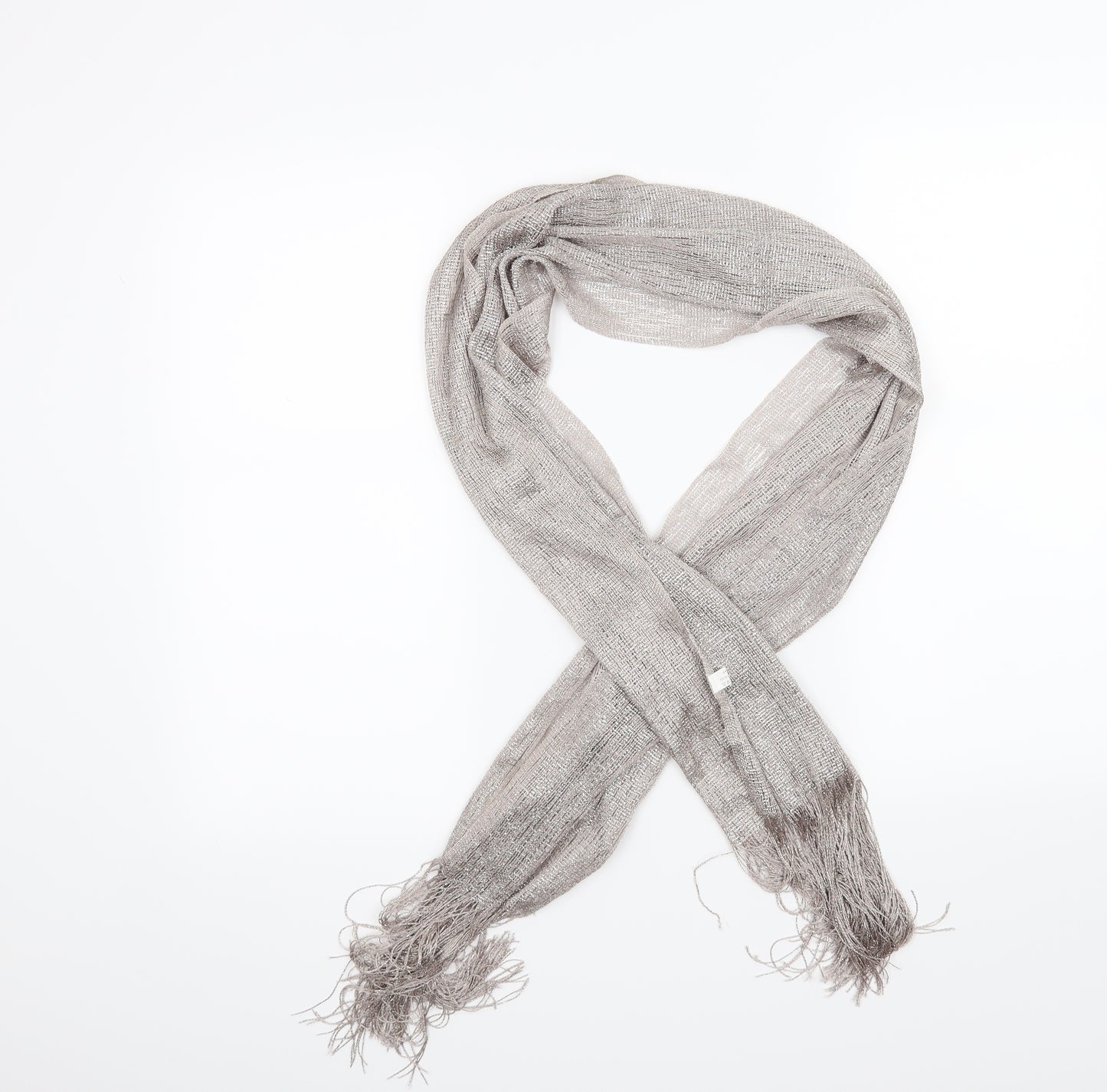 Preworn Womens Grey    Scarf