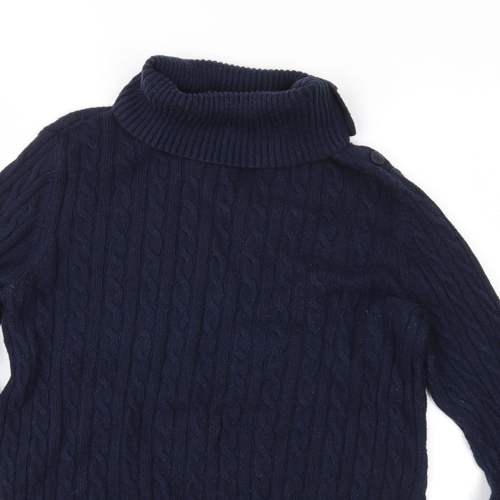 Tommy Hilfiger Womens Blue  Knit Pullover Jumper Size L