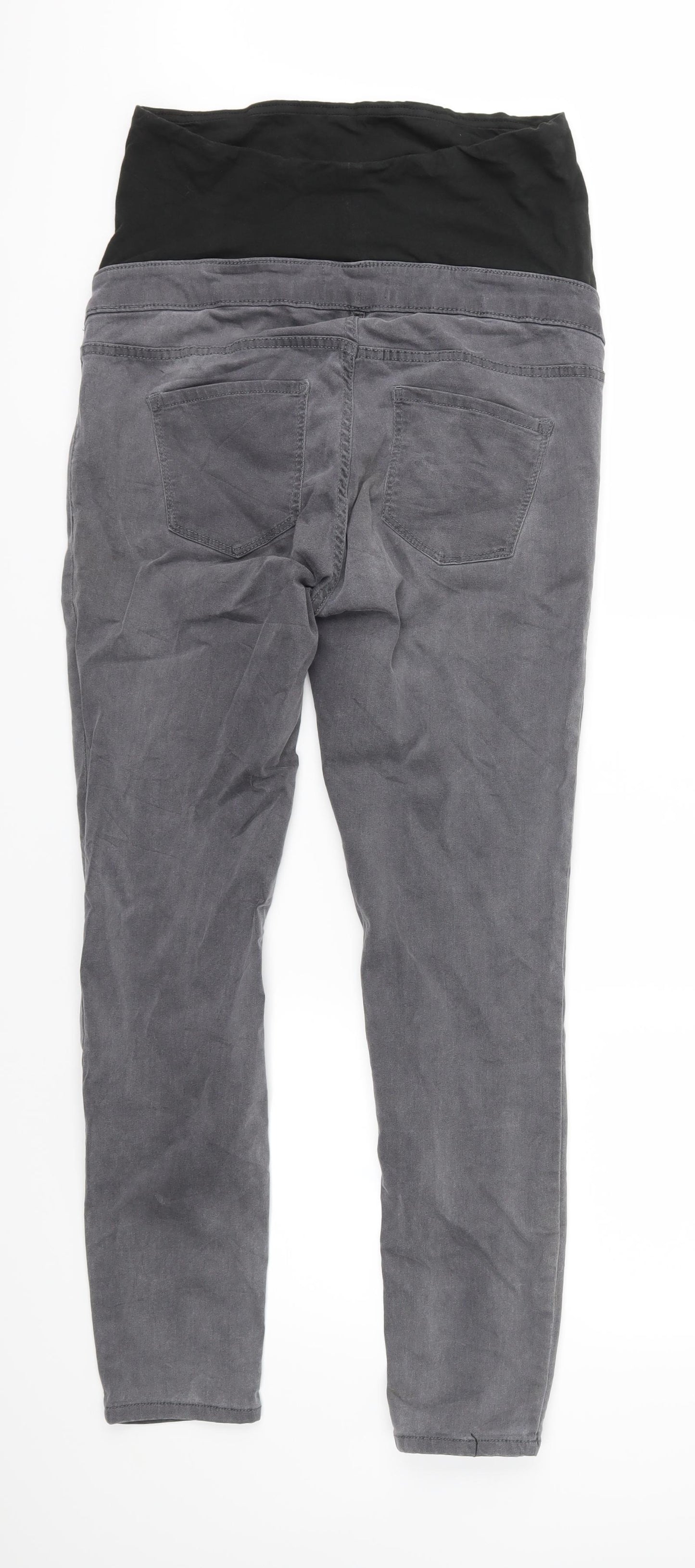 New Look Maternity Womens Grey  Denim Jegging Jeans Size 12 L28 in