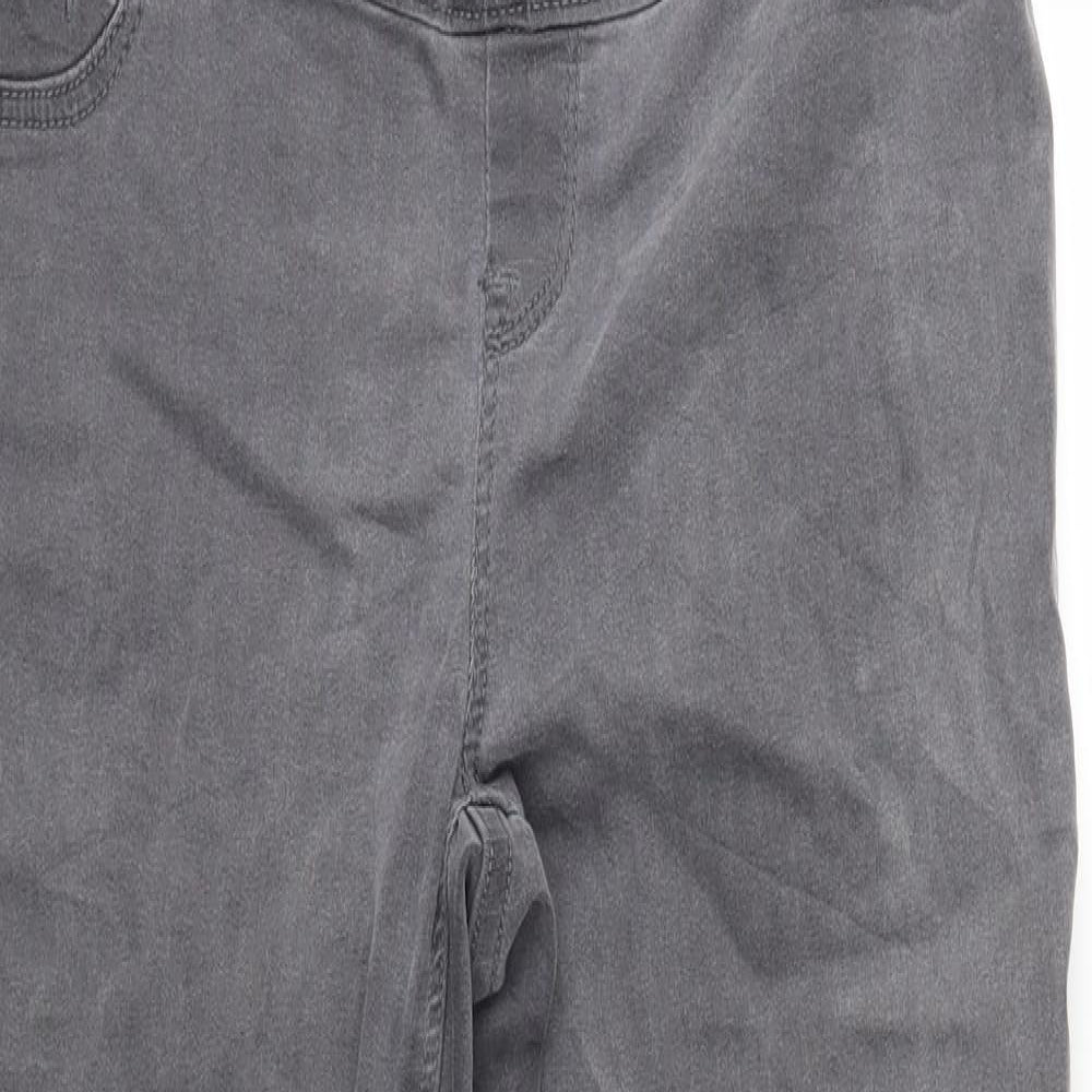 New Look Maternity Womens Grey  Denim Jegging Jeans Size 12 L28 in