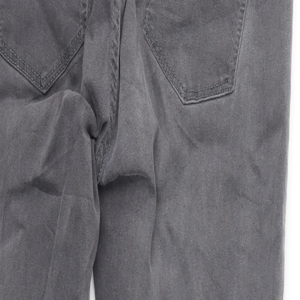 New Look Maternity Womens Grey  Denim Jegging Jeans Size 12 L28 in