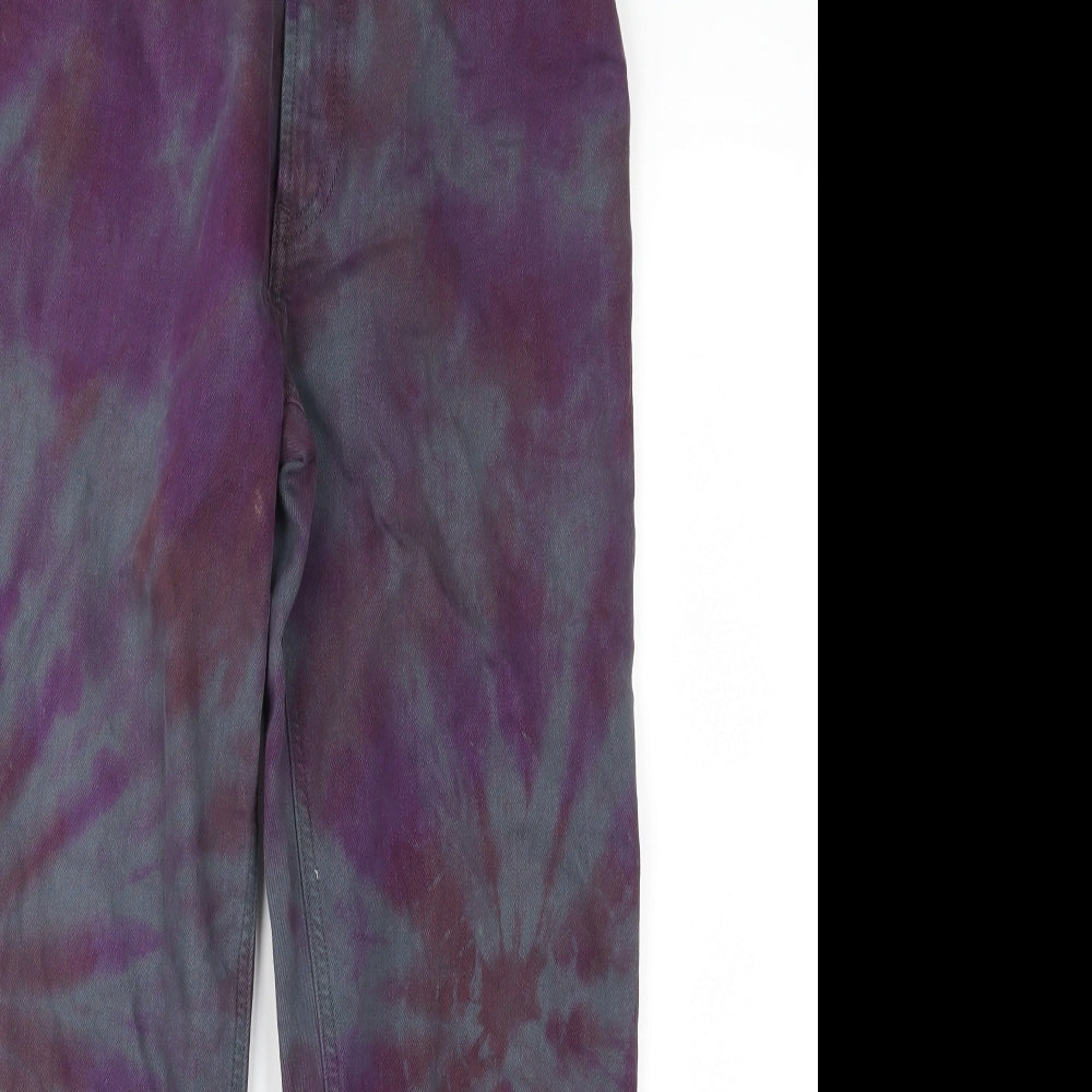 Gap Womens Purple  Denim Cropped Jeans Size 28 in L25 in