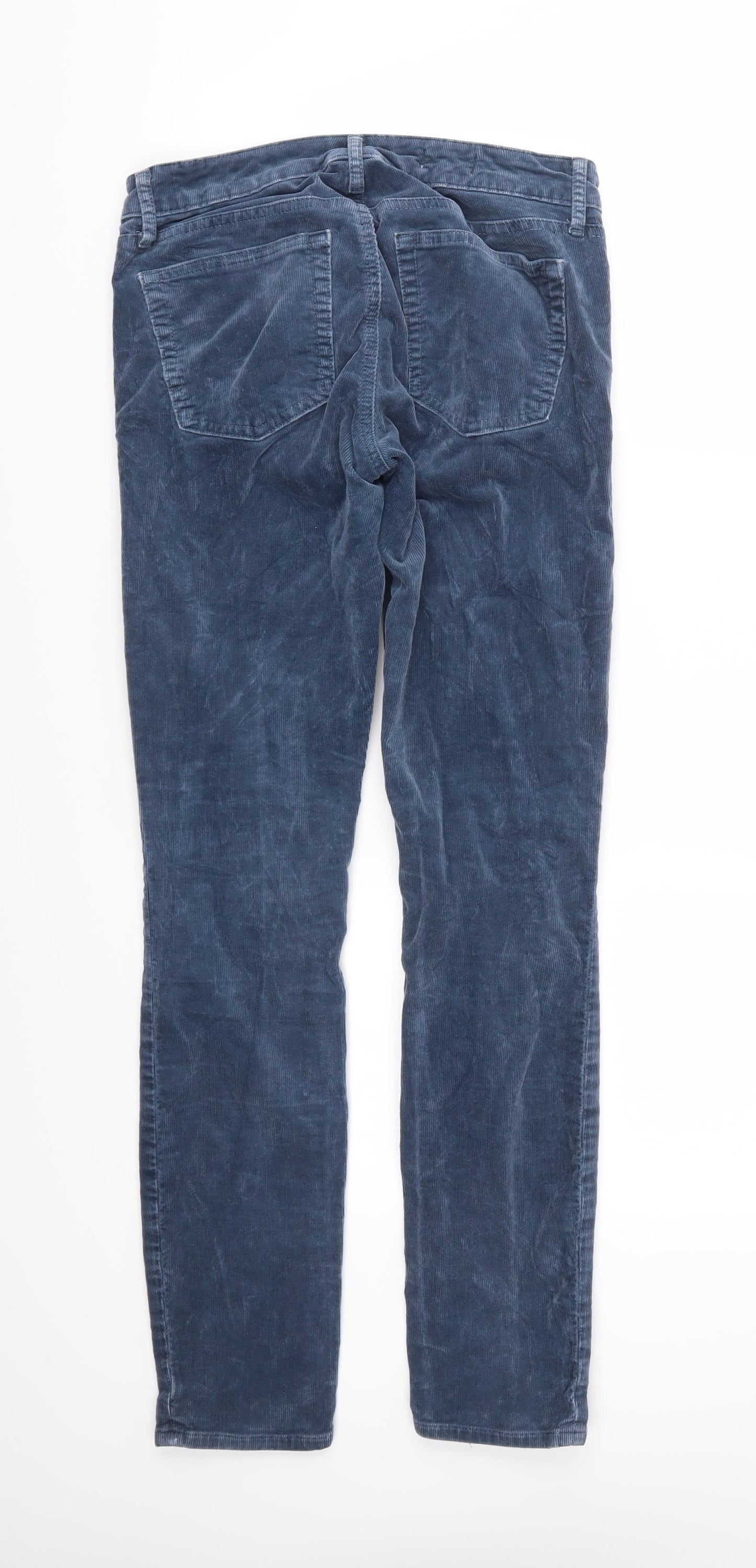 Gap Womens Blue  Corduroy Trousers  Size 28 in L29 in