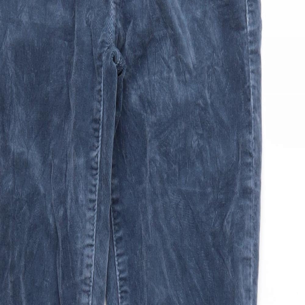 Gap Womens Blue  Corduroy Trousers  Size 28 in L29 in