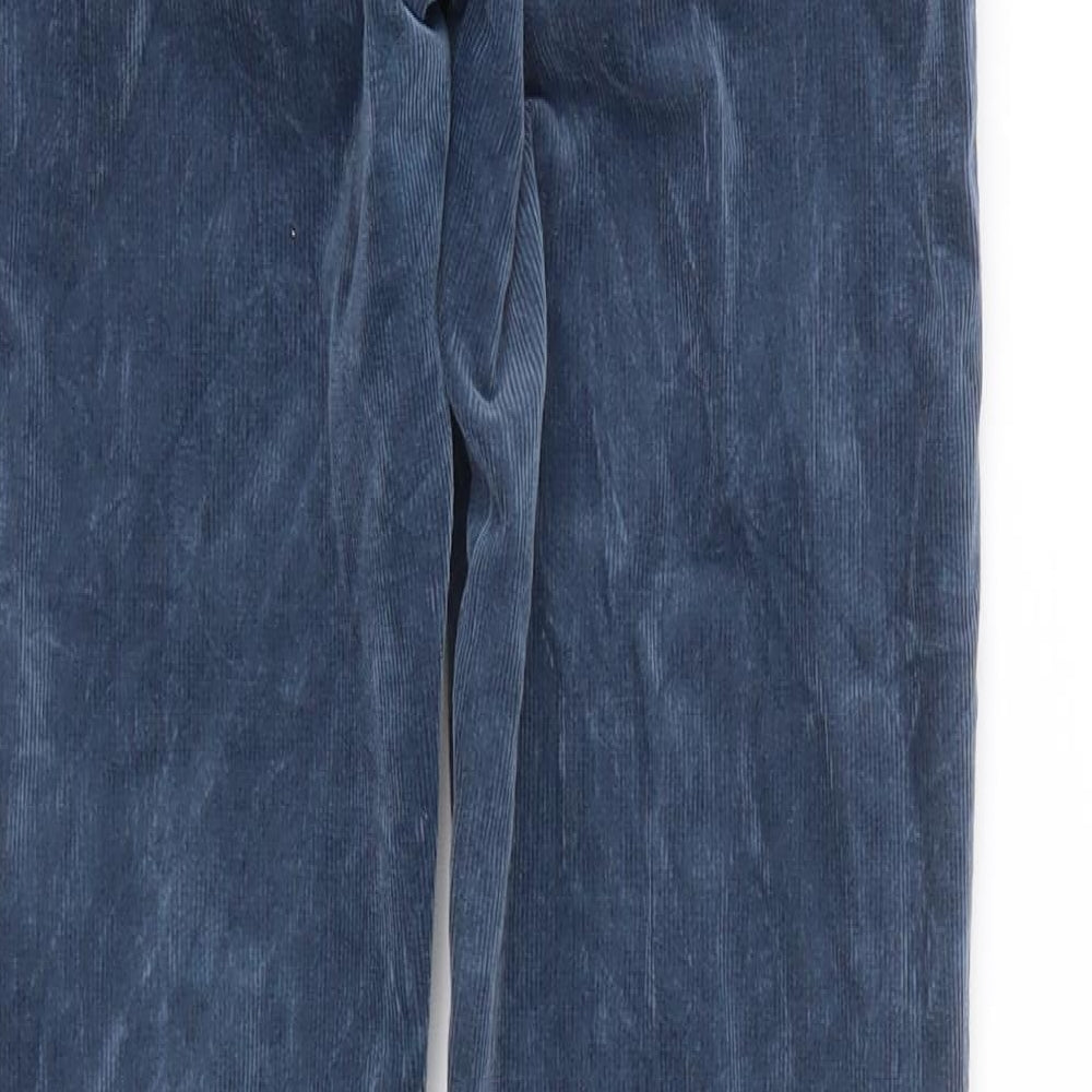 Gap Womens Blue  Corduroy Trousers  Size 28 in L29 in
