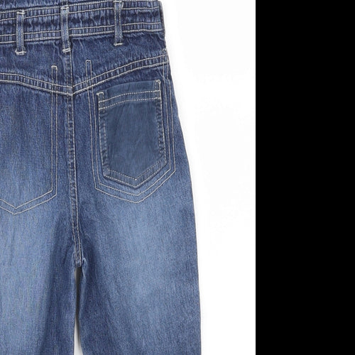 Matalan Boys Blue  Denim Dungaree One-Piece Size 12-18 Months