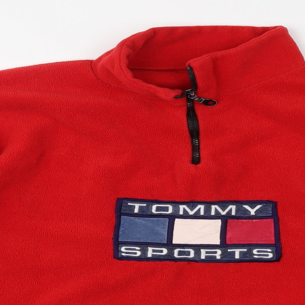 Sportswear Mens Red  Fleece Jacket  Size S