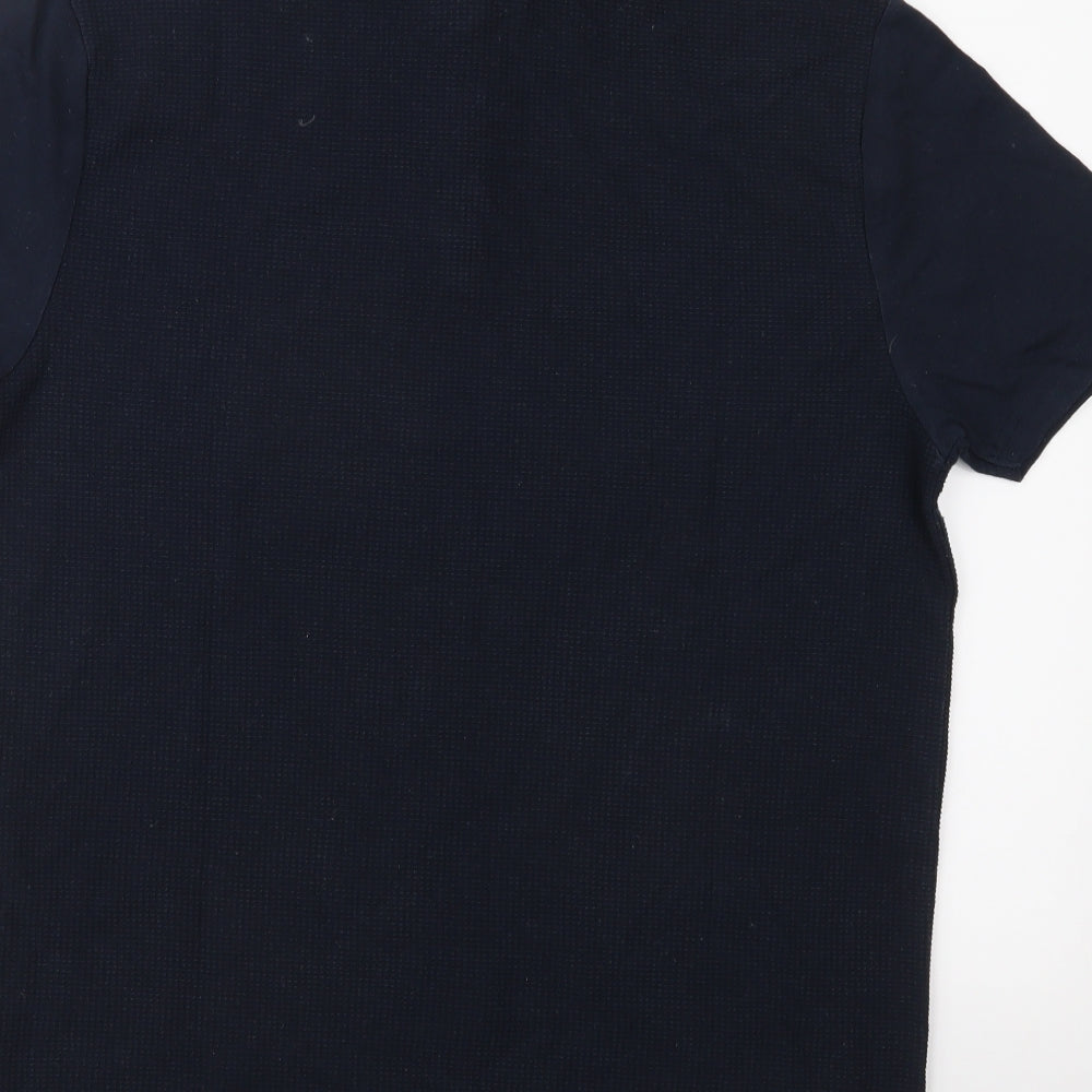 River Island Mens Blue    Polo Size M