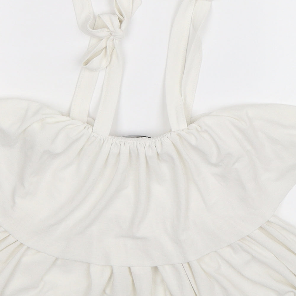 New Look Womens White   Basic Blouse Size 10
