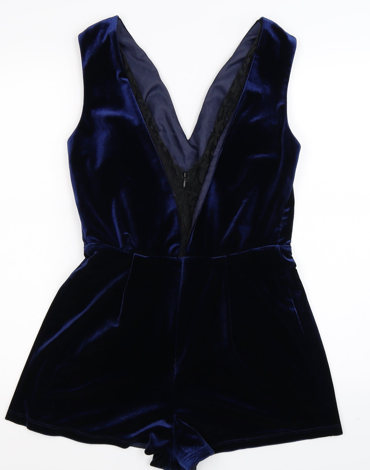 Topshop Womens Blue   Playsuit One-Piece Size 10 L3 in