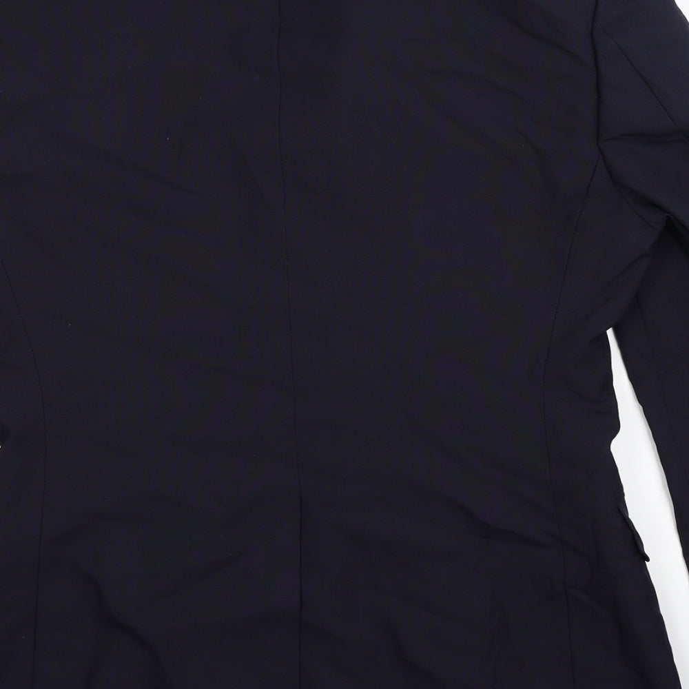 Roderick Charles Mens Blue   Jacket Suit Jacket Size 38