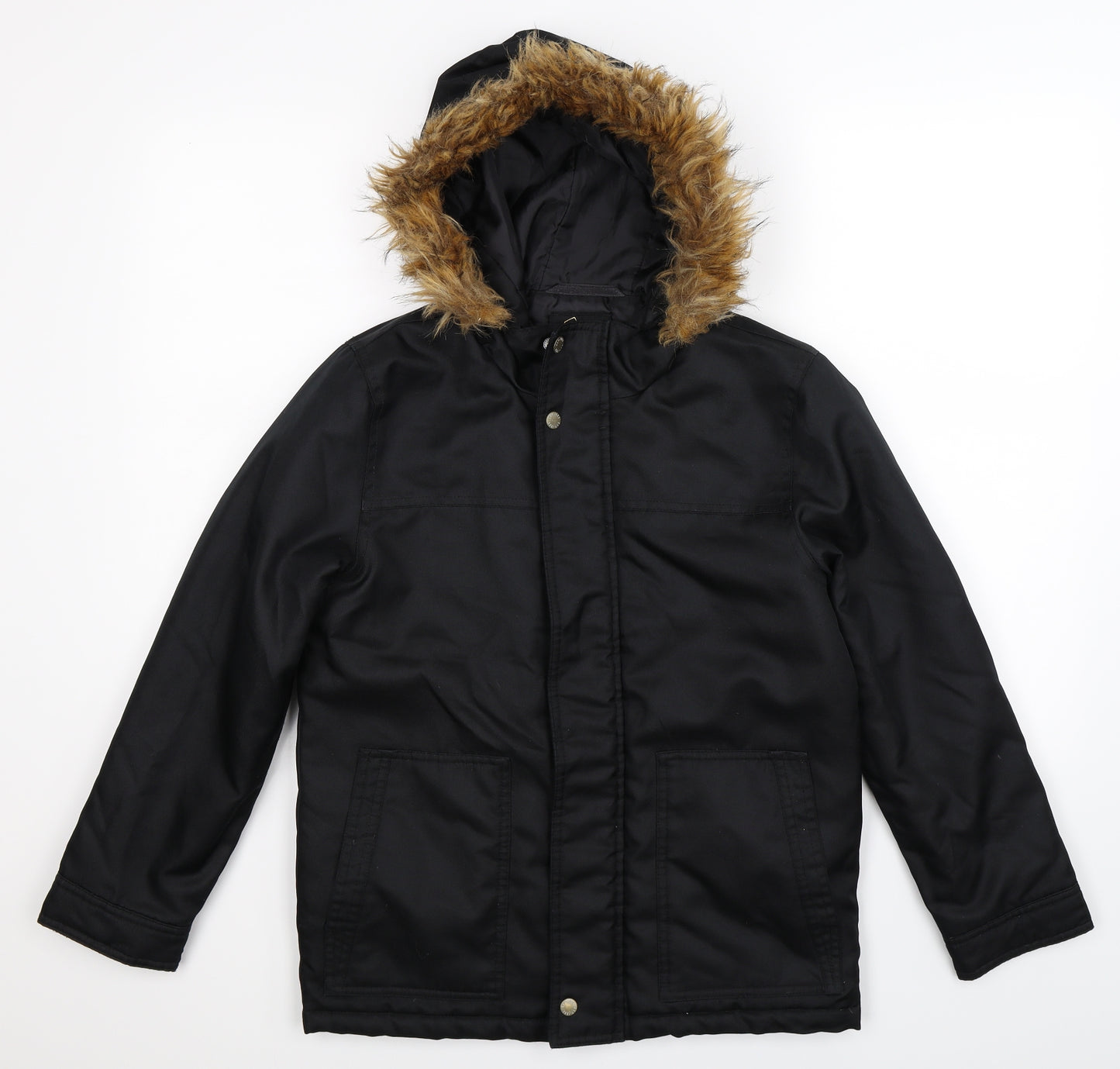 Gap Boys Black   Jacket Coat Size 12-13 Years