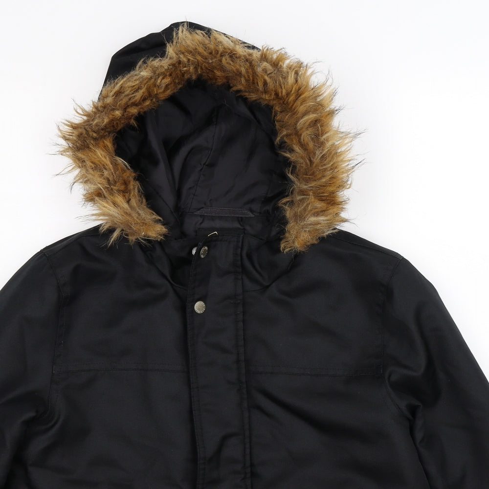 Gap Boys Black   Jacket Coat Size 12-13 Years